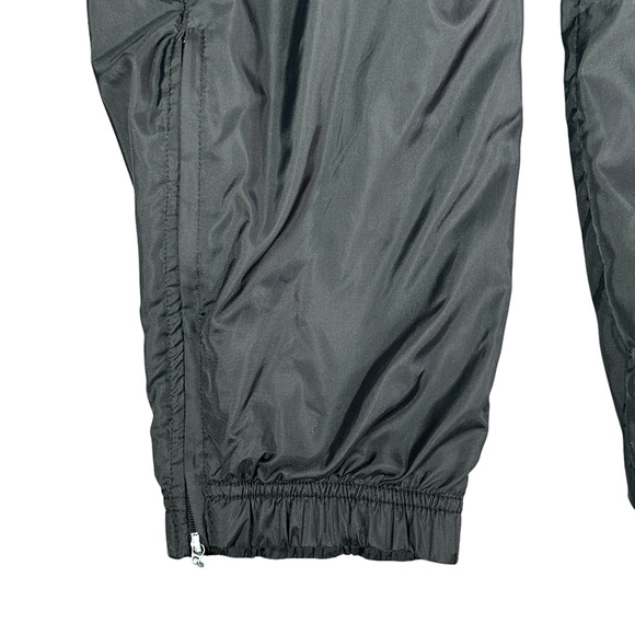 Vintage Nike Track Suit Youth LARGE 12-14 Black Jacket Pants Full Set Lined 90s - Picture 13 of 15